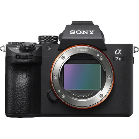 Sony Alpha A7 III Gehäuse / 24,2 Mpix / CMOS Exmor / 4K-Video / 3" LCD / ohne Objektiv
