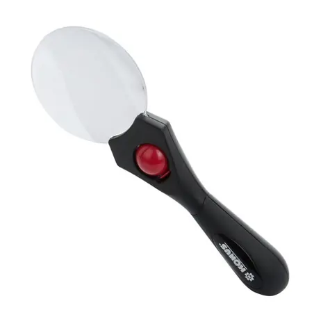 Konus -asphärische Handlupe / 3x/5x / LED