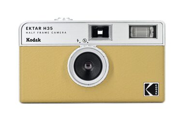 Kodak EKTAR H35 Sand / Filmkamera / 35-mm-Film / Blitz