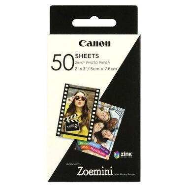 Canon Zink ZP-2030 Fotopapier für Zoemini 50x76 mm 50 Stk