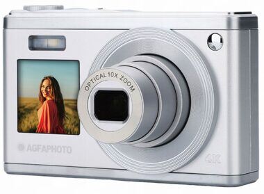 Ausgepackt - AGFAPHOTO Realishot DC9200 silber / Digitalkamera / 24 MP / SD / ausgepackt