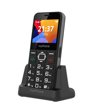 MyPhone HALO 3 senior schwarz / 2,3" / 240 x 320 / 0,3 MPx / 1000 mAh / microSD / SOS-Funktion