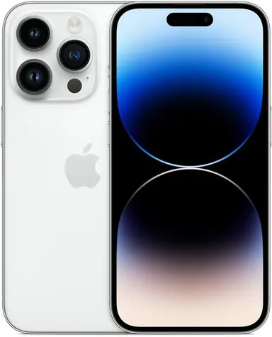 Apple iPhone 14 Pro 128GB silber / 6,1" / 128GB / iOS16