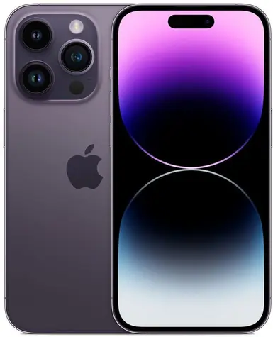 Apple iPhone 14 Pro 256GB lila / 6,1" / 256GB / iOS17.3