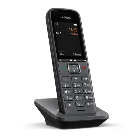 Gigaset S700H PRO schwarz / Schnurlostelefon / LCD-Display / DECT / IP / ISDN