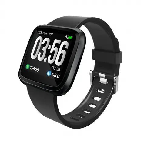 Garni Q-121HR / Fitnessuhr mit Herzfrequenzmessung / Bluetooth / IP67 
