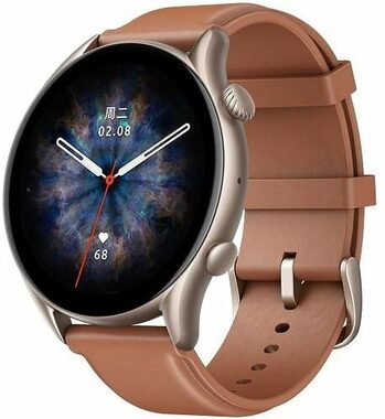 Amazfit GTR 3 Pro Brown / 1,45" AMOLED / BT / 5 ATM / Android 7+ & iOS 12+ / Endverkauf