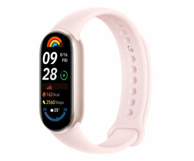 XIAOMI SMART Band 9 rosa / Fitnessarmband / 1,62" AMOLED / 192x490 / 5ATM / BT 