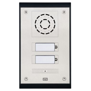 2N Ateus-9153202 Analog Uni - Türsprechanlage / 2 TL. / inkl. Einbaudosen