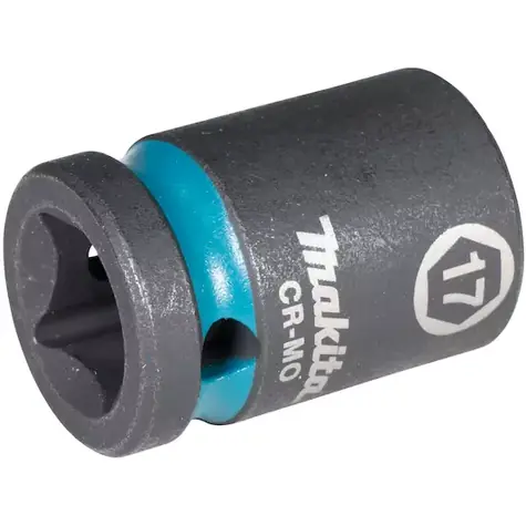 Makita IMPACT BLACK E-16134 / Steckschlüssel 1/2" / Vierkant / 17mm