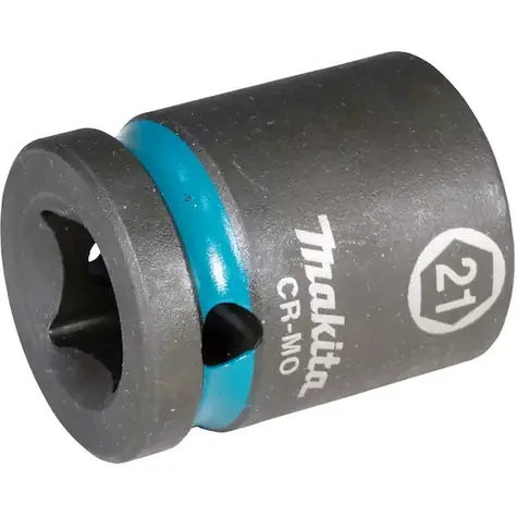 Makita IMPACT BLACK E-16178 / Steckschlüssel 1/2" / Vierkant / 21mm