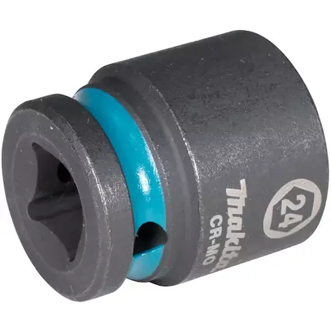 Makita IMPACT BLACK E-16209 / Steckschlüssel 1/2" / Vierkant / 24mm