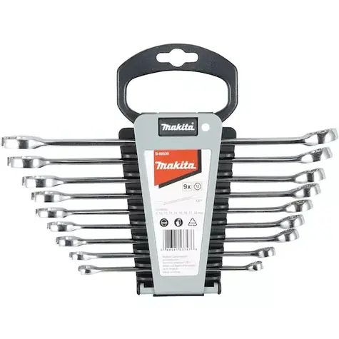 Makita B-65539 / Satz Ringmaulschlüssel 9-tlg.