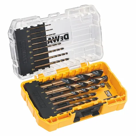 DeWalt DT70727 / Black&Gold Metallbohrer-Set / HSS-G / 14-tlg