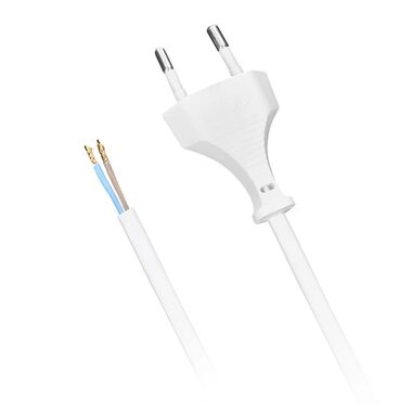 Solight PF08 Flexokabel 3M weiß / 2x 0,5mm2 