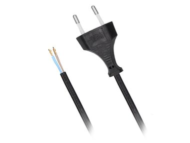 Solight PF08 Flexokabel 3M schwarz / 2x 0,5mm2 