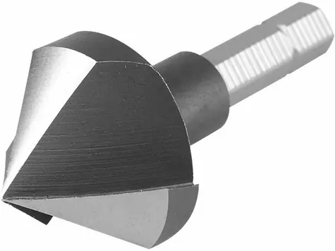 Extol- Premium Senker 90° / O 25 mm / 3-Nut-Kopf / 1/4"-Sechskantaufnahme / HSS