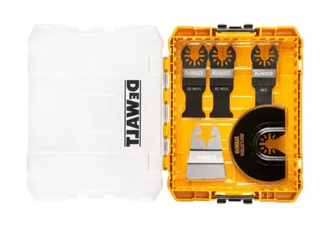 DeWalt DT20761 / 5-teiliges Zubehörset für oszillierende Multischleifer