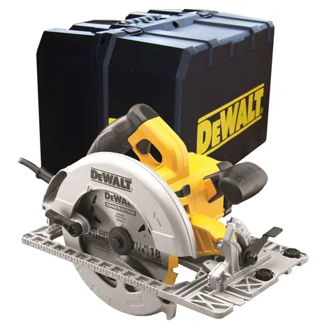 DeWalt DWE576K / Kreissäge / 1600 W / Sägeblattdurchmesser 190 mm / Schnitttiefe 61 mm 