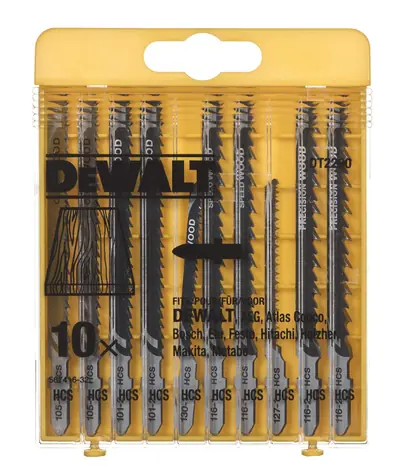 DeWalt DT2290 / Sägeblatt-Set zum Schneiden von Holz 10-tlg