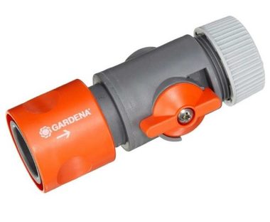 Gardena Schlauchkupplung mit Steuerventil 19mm (3:4")