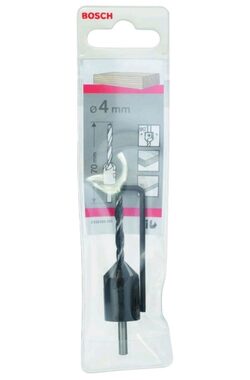 BOSCH Spiralholzbohrer mit Senker / 4mm