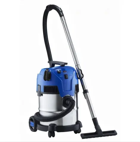 Nilfisk Multi II 22 Inox Blau-weiß / Staubsauger / Nass- und Trockensaugen / 1200W / 22 L / 85dB