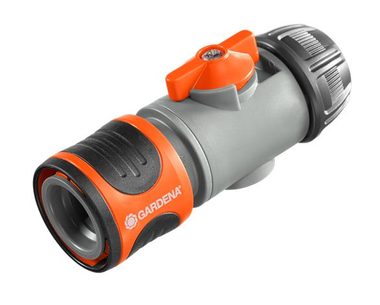 Gardena 00942-50 Absperrkupplung mit Regulierventil 13 mm (1|2") / Restposten