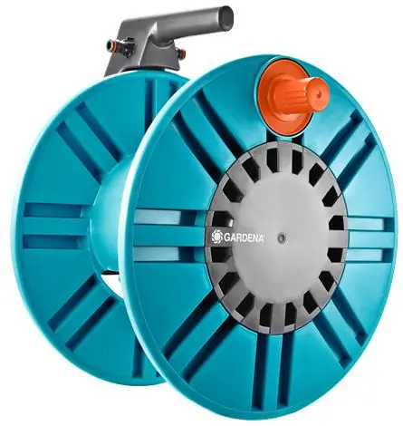 Gardena Classic 02650-20 Wand-Schlauchtrommel / Schlauchlänge bis 60 m