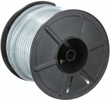 Gardena 04975-20 Transparenter Schlauch mit Gewebe 9 x 3 mm - Länge 40 m