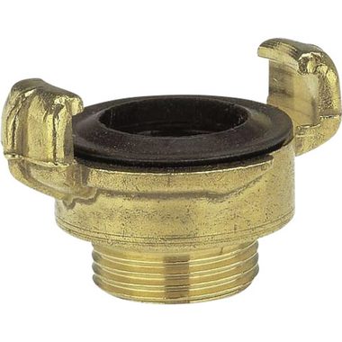 Gardena 07116-20 Messing-Schnellkupplung mit Außengewinde 42 mm (G 1 1|4")