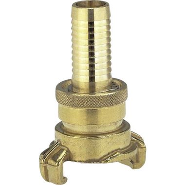 Gardena 07120-20 Messing-Saug- und Hochdruckkupplung für Schläuche 19 mm (3|4")