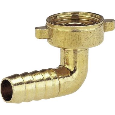 Gardena 07286-20 Messing-Winkelverschraubung für Schläuche 13 mm (1|2") / Gewinde 26,5 mm (G 3|4)