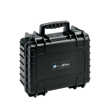 B&W 117.16|L Werkzeugkoffer Typ JET 3000 Schwarz / Maße 365 x 295 x 169 mm / Lagerabverkauf