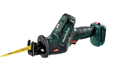 Metabo SSE 18 LTX / Akku-Sägeschwanz / 18V / Li- ION / Hub 13 mm / bis zu 3100 z-min / ohne Akku