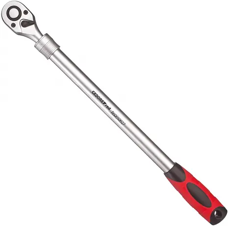 Gedore R60010027 / Teleskop-Ratsche 2K L|P 1|2" / Länge 460/600 mm 