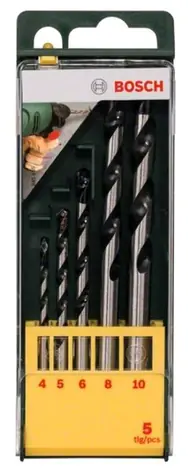 BOSCH 2607019444 / Steinbohrer-Set / HM / 4-10 mm / 5-tlg