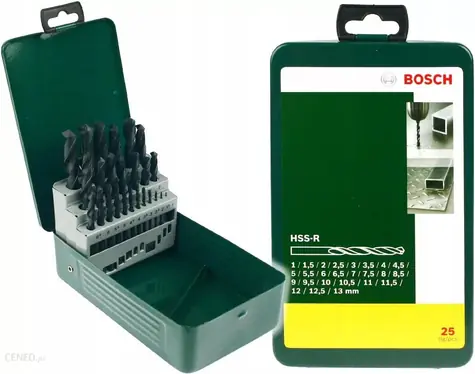 BOSCH 2607019446 / Metallbohrer-Set / HSS- R / 1-13 mm / 25-tlg