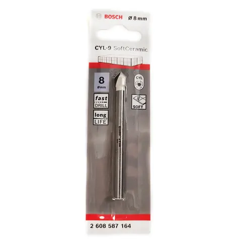 BOSCH 2608587164 / Fliesenbohrer CYL-9 / Maße 8 x 80 mm