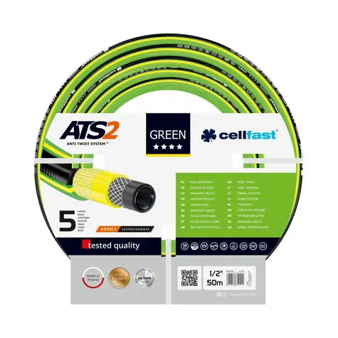 CELLFAST Green ATS2 15-101 Gartenschlauch 12,7 mm (1|2") - Länge 50 m 