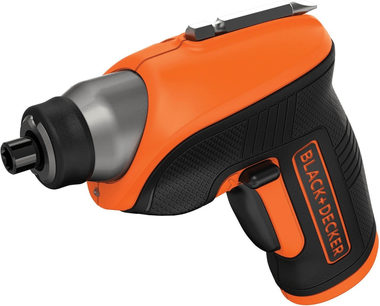 Black&Decker CS3652LC-QW / Akkuschrauber / 3,6V / 1,5Ah / 190 mm / 180 U/min / Sechskantklemmung 1|4" / 5,5 Nm