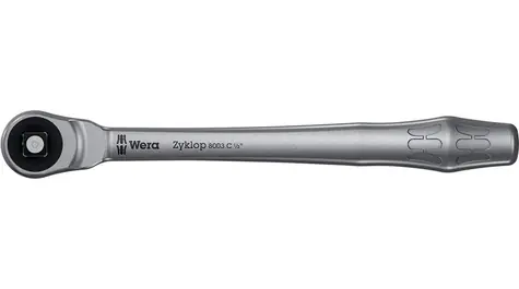 Wera 8003 C Zyklop Metall-/Ratschenschlüssel mit durchgehendem Vierkantantrieb und 1/2"-Antrieb