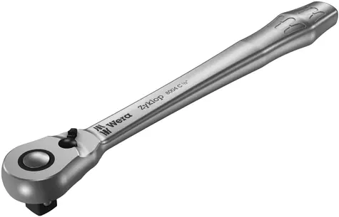 Wera 8004 C Zyklop Metal / Knarre mit Kniehebel und Klemmteil 1|2"