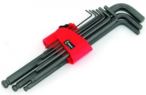 Wera 950|9 Hex PLUS 6 / Steckschlüsselsatz / Metrisch / BlackLaser