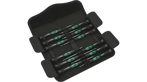 Wera Kraftform Micro 12 Electronics 1 / Schraubendreher-Set für den Einsatz in der Elektronik