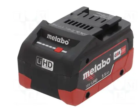 Metabo Akku 625368000 / 18V / 5,5Ah / LiHD