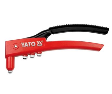 YATO Handnietzange 280 mm / Länge 280 mm / CrV / Nietengröße 2,4 | 3.2 | 4 | 4,8 mm
