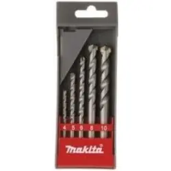 Makita D-05175 / Steinbohrer-Set / Durchmesser 4-10 mm / 5-tlg