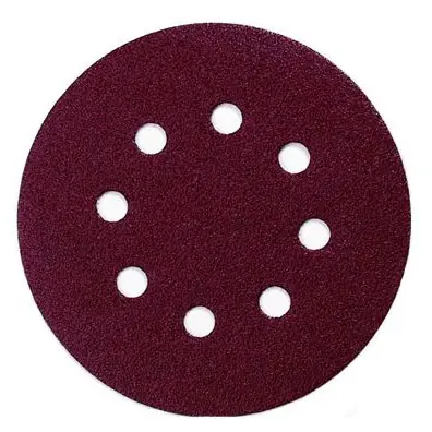 Makita P-43583 / Schleifpapier für Holz | Metall | Stein / Körnung 180 / Durchmesser 125 mm / 8 Löcher / 10 Stk