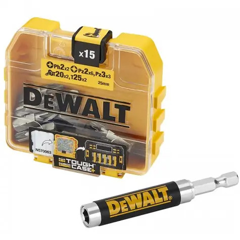 DeWalt DT71511 / Bit-Set 16-teilig inklusive Magnetbefestigung